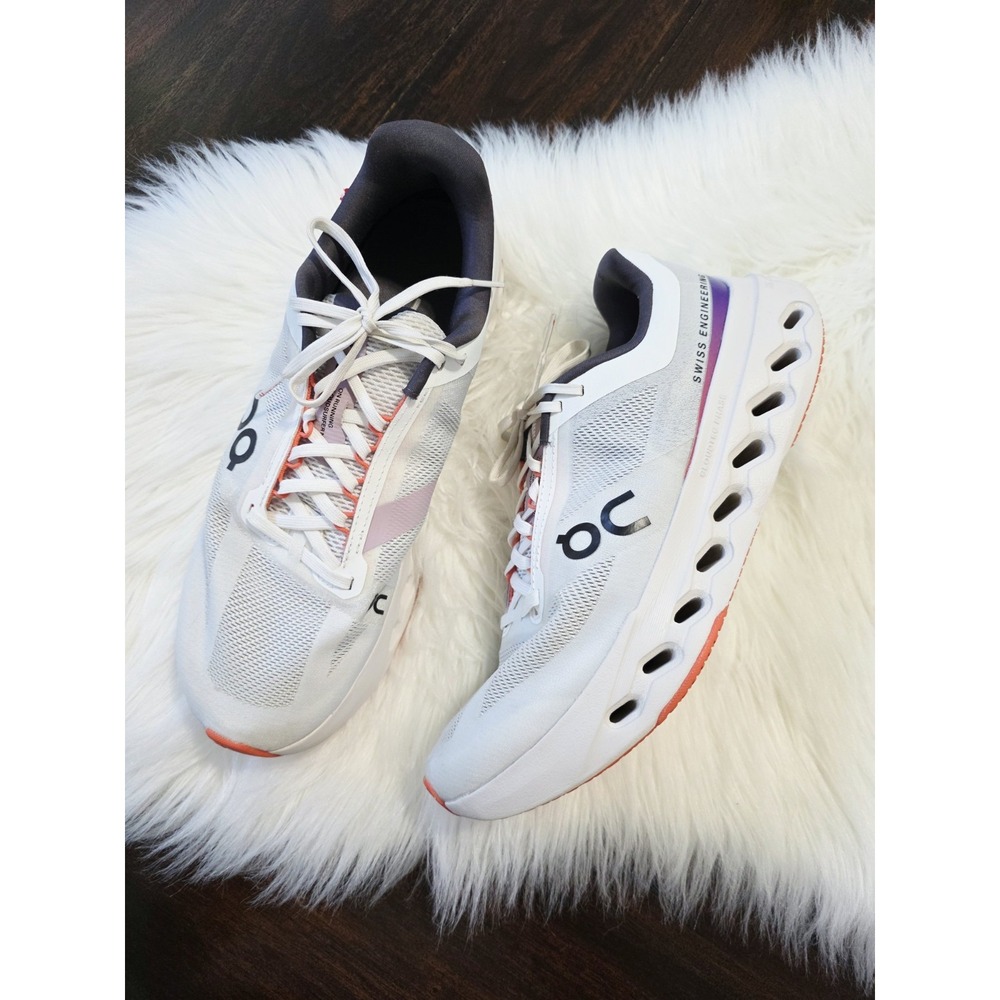 ON Running Women's Cloudsurfer Next Shoes Size 10 White /Flame